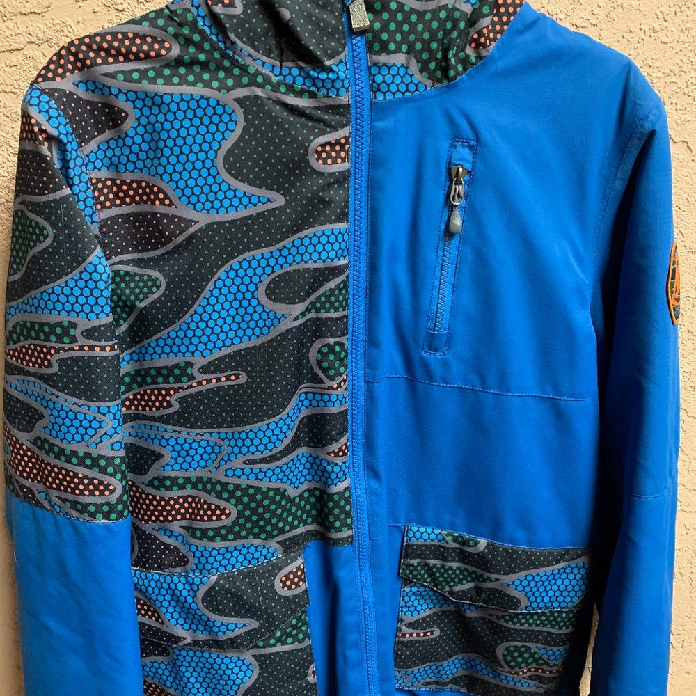 Firefly AquaBase Grow-Tech winter/ski/snowboard coat, blue, youth L